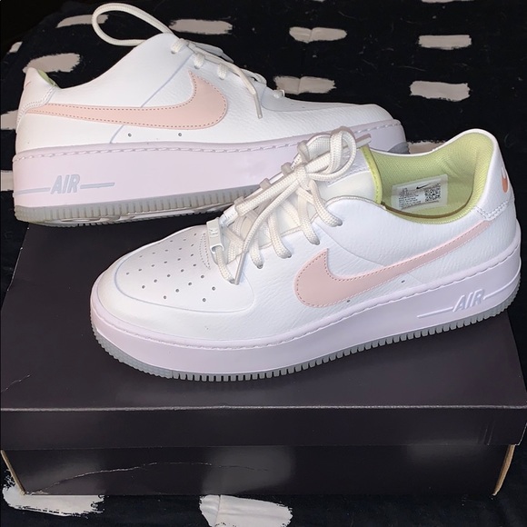 air force 1 sage white pink quartz